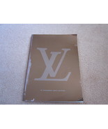 Louis Vuitton Catalog - copyright 2002 - $16.00