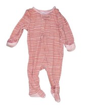 Cloud Island Baby Sleepers 0-3 Months Lot 3 Footed Mittens Pajamas Peach image 6