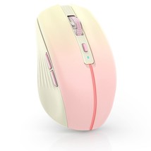 Bluetooth Wireless Mouse, Rechargeable Multi-Device Computer Mice (Tri-Mode: Bt1 - £28.76 GBP