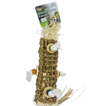 LM Penn Plax Bird Life Natural Weave Kabob 12 High - (For Medium Birds) - £9.38 GBP