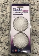 Woolite 2 Pack Laundry Dryer Balls Reusable, Reduces Wrinkles, Drying Ti... - £11.07 GBP