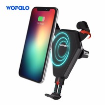 Coche Qi rápido cargador inalámbrico teléfono móvil inalámbrico rápido d... - $30.00