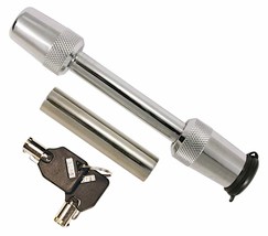 Trailer Universal Stainless Steel Receiver Lock &amp; Sleeve, Trimax SXTS32 - £23.99 GBP
