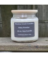 Gentle Baby Powder Aroma - Handcrafted 16oz Soy Candle for Relaxation - $21.00