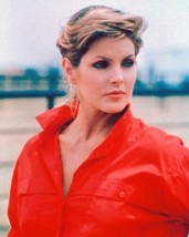 Priscilla Presley in red shirt as Jenna Wade from Dallas 8x10 inch photo - £7.62 GBP