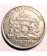 1998 TBN Trinity Broadcasting Network Silver Clad 25th Anniversary ANGEL... - $10.95 CAD