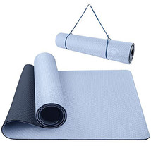 IUGA Yoga Mat Non Slip Anti-tear Yoga Mats Eco Friendly Hot Yoga Mat Thick Worko - £109.92 GBP