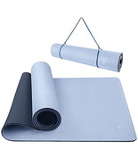 IUGA Yoga Mat Non Slip Anti-tear Yoga Mats Eco Friendly Hot Yoga Mat Thi... - $2,686.84 MXN