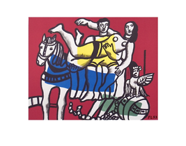Fernand Leger Le Cirque, 1986 - £117.68 GBP