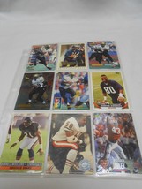 Vintage Lot Chicago Bears NFL Cards 85 Bears Rookie Rashaan Salaam in Sleeve  - $31.18