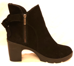 BEARPAW Ankle Booties Size-9 Black - $59.38