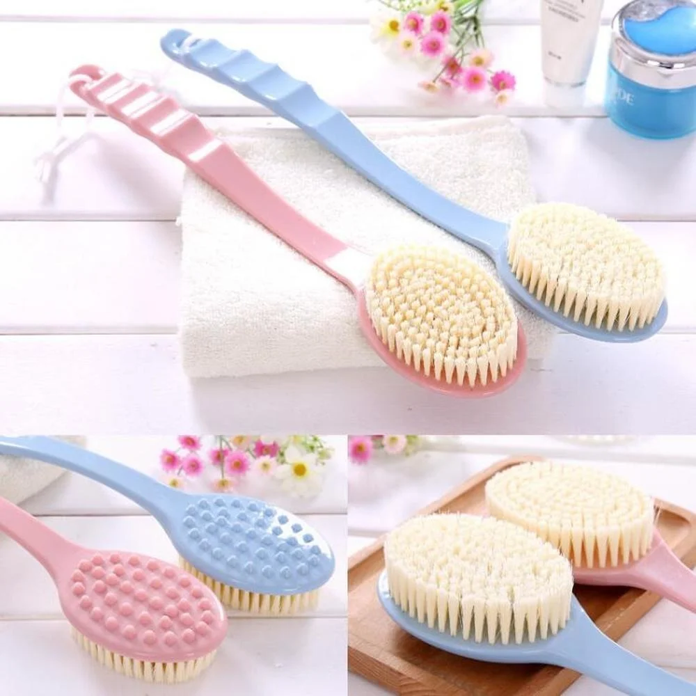 House Home Bath Brush Soft Body Scrubber Shower Exfoliating Scrubs Exfoliator Sk - £19.93 GBP