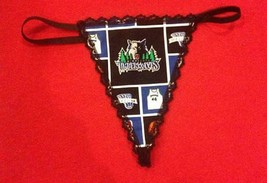 New Womens Minnesota Timberwolves Basketball Gstring Thong Nba Underwear - $18.99