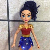 DC Comics Super Girls Wonder Woman 11” Fashion Doll Mattel 2018 - £11.89 GBP