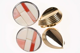 Vintage Navajo/Christian Dior clip on earrings. Olivia whitethorne cobblestone - $252.45