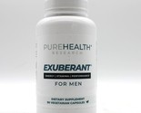 PURE HEALTH Research EXUBERANT Energy Stamina Performance For Men 90 Cap... - $42.45