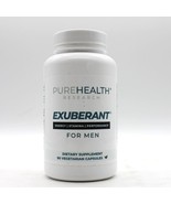 PURE HEALTH Research EXUBERANT Energy Stamina Performance For Men 90 Cap, Sealed - £33.85 GBP