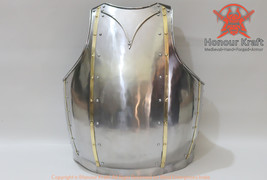 Steel body Armour medieval Churburg Style Breastplate steel body armor combat Ar - £266.79 GBP+