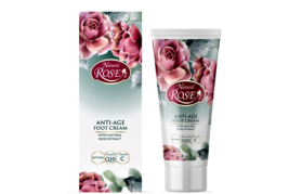 Anti-Age Intensive Foot Cream Natural Bulgarian Rose Retinol Q10 Vitamin C 75ml - $4.03