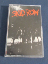 *Tested* Skid Row S/T Self Titled 1989 Cassette Tape Sebastian Bach 80s Rock Oop - £3.86 GBP
