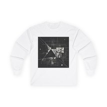 Geometric Abstract Art Graphic Print Tee Shirt Long Sleeve Crewneck Gift... - $21.40+