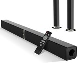 Sound Bars For Tv, Bluetooth Soundbar For Tv, 50W Tv Sound Bar With 4 Dr... - £82.81 GBP