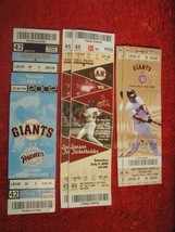 MLB 2000 2002 2005 San Francisco Giants ticket stub lot $2.95 Each ticket! - £2.31 GBP