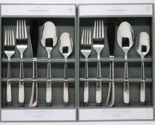 Threshold 40pc Silver Texture Kayden Silverware Set - Service For 8 - NEW - £19.16 GBP