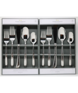 Threshold 40pc Silver Texture Kayden Silverware Set - Service For 8 - NEW - £19.12 GBP