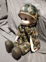 VTG Precious Moments I'm in the Lord's Army Doll 1985 Military  - $19.95