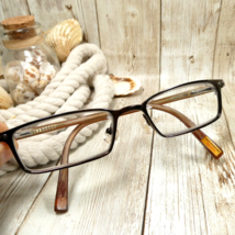 Levi Strauss Signature Bronze Metal Eyeglasses FRAMES ONLY - 49-17-125 - £23.84 GBP