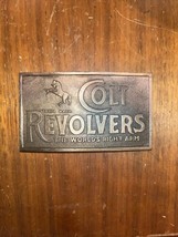 Belt Buckle - Colt Revolvers, The World&#39;s Right Arm - Vintage - $14.85