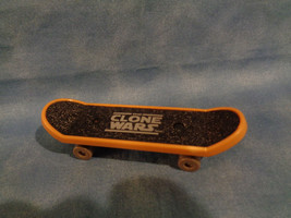 2010 McDonald&#39;s Mini Skateboard / Fingerboard Star Wars Clone Wars Cad Bane - £1.21 GBP