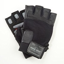 Bad Black M Weight Lifting Gloves - £14.80 GBP