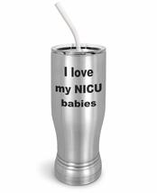 PixiDoodle Neonatal NICU Nurse Insulated Coffee Mug Tumbler with Spill-Resistant - £26.68 GBP+