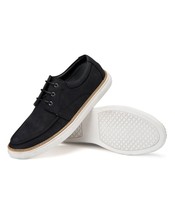 Mio Marino Men&#39;s Portex Casual Oxford Shoes, Black, Size11 M - £35.61 GBP