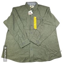 Dakota Grizzly Men&#39;s Ranger Chamois Shirt Kale Green XX-Large New With Tags - £28.96 GBP
