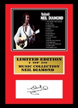 Neil Diamond Signed Mount Framed 896 - £12.78 GBP