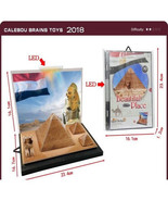 Egypt Great Pyramid 3D Diorama World Famous Architecture Display DIY - £7.85 GBP