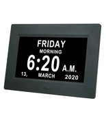 12 Alarms 7 &quot;  Smart Digital LED Remote Calendar Clock with Multi-Languages - $921.60 MXN