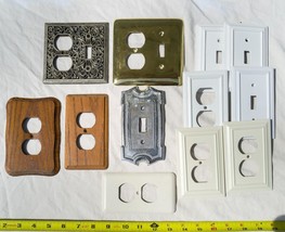 Lot Switchplate Cover Outlet Covers some Vintage - $70.02