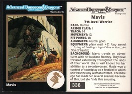 1991 TSR AD&amp;D Gold Border Fantasy RPG Card #338 ~ Dragonlance Larry Elmore Art - £5.41 GBP