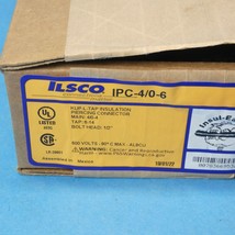 Ilsco IPC-4/0-6 KUP-L-Tap Insulation Piercing Copper Connector Box of QTY 12 - £156.46 GBP