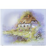 New Unframed 8 x 10 Wall Art Print by Artist Andres Orpinas Lake Side Co... - $8.20 CAD