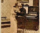 Vtg Cartolina 1900s Pubblicità Tom Rees Piano Wilkes-Barre Pa Romance No... - $45.04