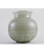 Antique Natural Aventurine White Jade 3500 Ct Gemstone Carved Pot For Ho... - €577,50 EUR