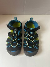 Keen Big Kids Seacamp II CNX Sandals Water Summer Outdoors Hiking Blue S... - $33.24