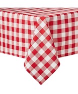 Pioneer Woman ~ Charming Check ~ 60&quot; x 84&quot; ~ Cotton Blend ~ Fabric Table... - £23.57 GBP