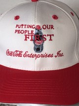Coke a Cola Putting Our People First Coca-Cola Employee Baseball Hat NWOT - £17.01 GBP