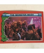 Teenage Mutant Ninja Turtles 2 TMNT Trading Card #78 Monster Mash - £1.56 GBP